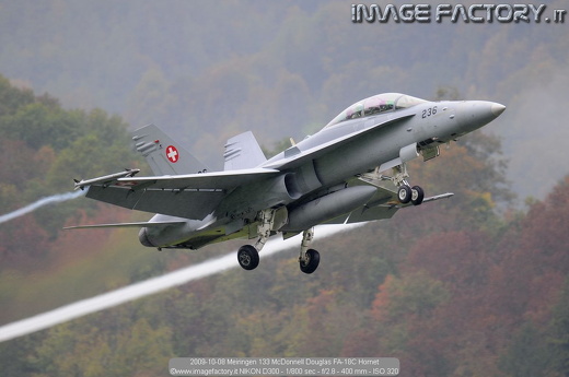 2009-10-08 Meiringen 133 McDonnell Douglas FA-18C Hornet